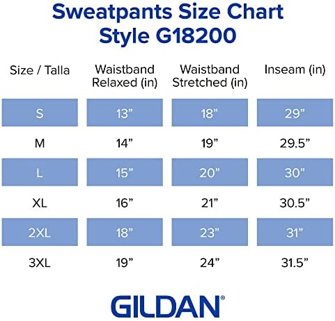 Gildan Adult Fleece Pantaloni De Trening Cu Fund Elastic, Stil G18200