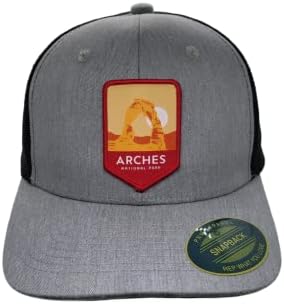 Arches Snapback Trucker Hat w/National Park Woven Patch