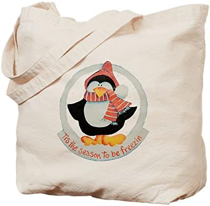 Royal Lion Tote Bag de Crăciun Penguin Freezin