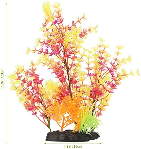 Plante artificiale IPETBOOM Planturi decorațiuni artificiale Plante de acvariu de pește plante de rezervor simulate plantă