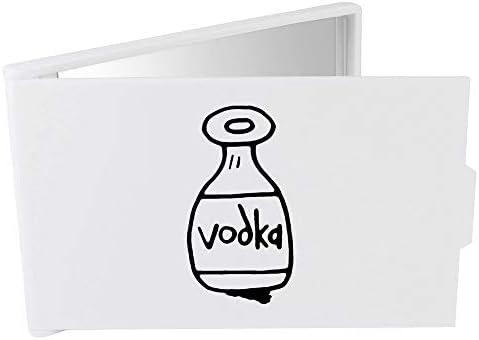 Azeeda 'Vodka Bottle' Oglindă De Machiaj Compactă/De Călătorie/De Buzunar