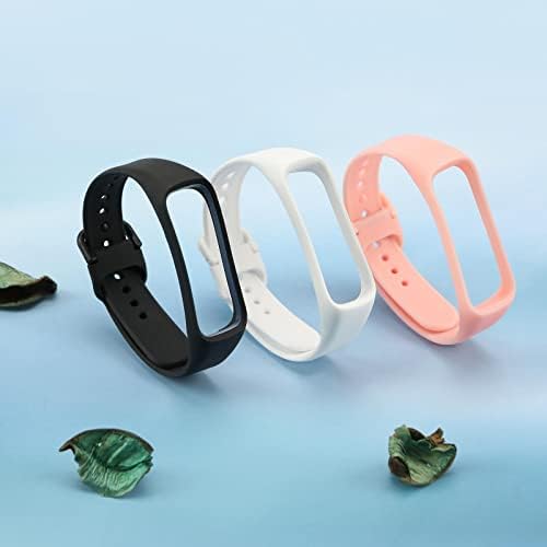 Curea de ceas de silicon 3PCS compatibilă cu Samsung Galaxy Fit E SM-R375 Watch Curea de ceas Înlocuire Watch Band bandă soft