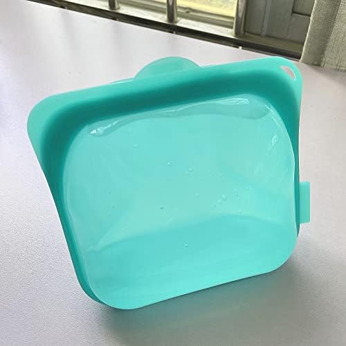 Pungi reutilizabile de depozitare a alimentelor pungi de congelator din silicon Wafjamf recipient pentru gustări din silicon