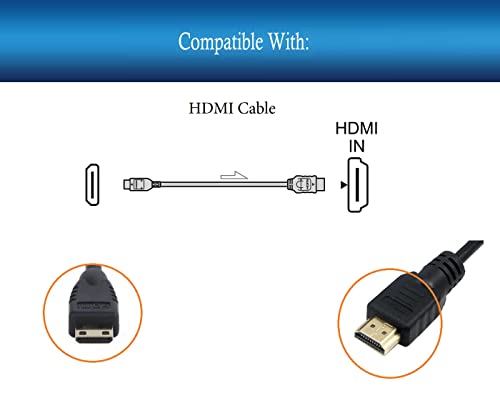 Upbright New HDMI Cable Audio Video AV TO HDTV HD TV Cord Lead Compatibil cu Zeki TBDC1093B TBQC1063B TBD753B Cameră duală