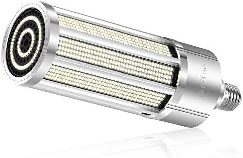 DuuToo 25W Super Bright Corn LED bec-3000k alb cald 3000 lumeni-E26 / E39 Mogul base LED bec pentru plafon Comercial de suprafață