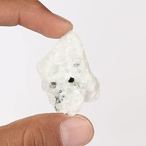 GEMHUB frumos curcubeu alb natural calcit 89.75 CT uimitoare piatră prețioasă semi prețioasă utilizare piatră de vindecare