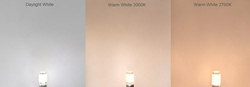 CBconcept ul-enumerate, G9 LED bec, 10-Pack, 3 Watt, 310 lumeni, nu Dimmable, alb cald 3000K, 360 unghiul fasciculului, 120