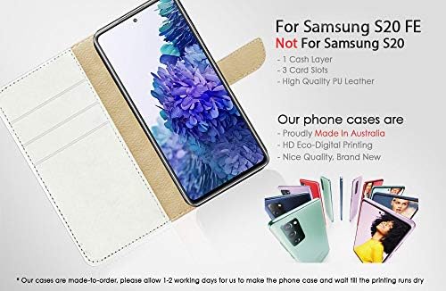 pentru Samsung S20 FE 4G 5G, pentru Samsung Galaxy S20 FE 4G 5G, proiectat Flip portofel telefon caz de acoperire, A24800 Ciobanesc