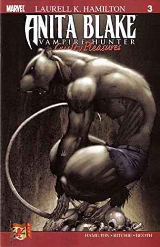 Anita Blake vânător de vampiri: plăceri vinovate 3 VF; carte de benzi desenate Marvel / Laurell K Hamilton