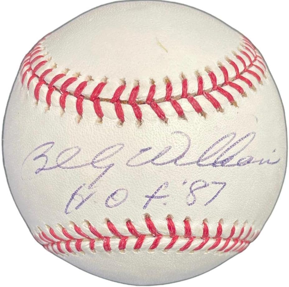 Billy Williams a autografat Major League Baseball - baseball -uri autografate