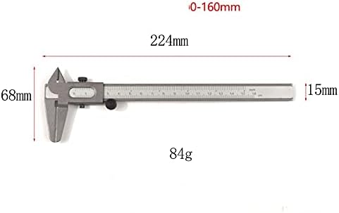 Kxdfdc 0-160mm Vernier Caliper metal scară Caliper măsurare instrument Electronic instrumente de măsurare de înaltă precizie