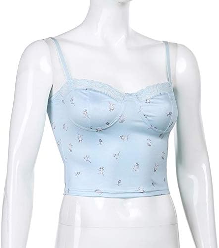 Femei 2023 Rezervor de vară top plisat drăguț bluză fără mâneci imprimată fără mâneci casual Casual Lightwight Camisole din