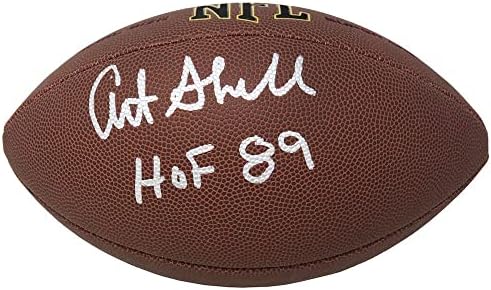 Art Shell a semnat Wilson Super Grip Dimensiune Fotbal NFL W/HOF'89 - fotbal autografiat