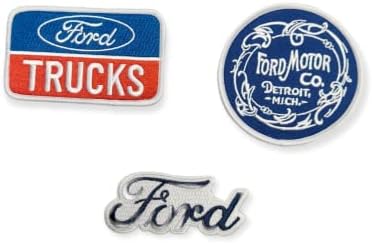 Ford Patch Logo 3-pachet pentru haine, pălărie de îmbrăcăminte, blugi, accesorii DIY
