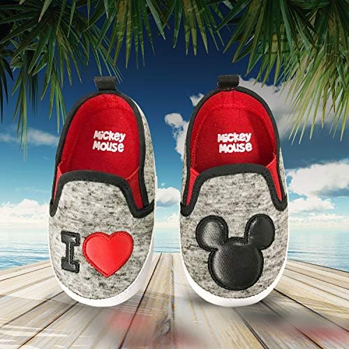 Disney Mickey Mouse roșu și Negru Pantofi pentru sugari