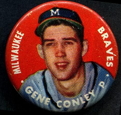 1956 Topps Gene Conley Braves Ex/Mt Braves