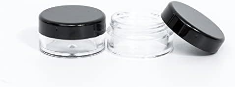 60 buc 5 Gram recipient gol pentru mostre cosmetice din Plastic pentru machiaj, fard de ochi, unghii, Pulbere, pietre prețioase,