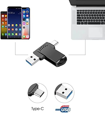 Unitate Flash USB C de 1 TB 2 în 1 OTG Type-C + USB 3.0 Stick de memorie