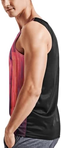 VASTINGART vara plaja Barbati Rezervor Topuri Casual Fitness Culturism Gym musculare bărbați fără mâneci vesta camasa