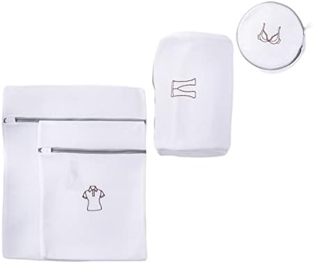 Zerodeko saci seturi de saci de rufe reutilizabile fermoar Design îmbrăcăminte spălare plasă Net 5