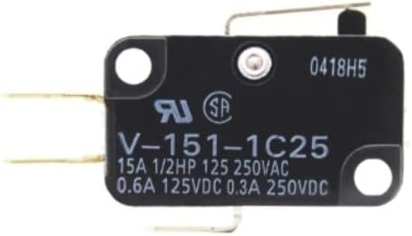 10/50 buc V-151-1C25 Micro limita comutator SPDT nr NC Snap acțiune AC 125/250V -