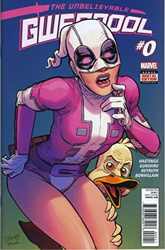De necrezut Gwenpool, 0 VF; Marvel carte de benzi desenate / Howard Duck