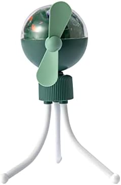 Ventilator de clip cu TR 360 ° rotativ Linitabil Clip usat pe ventilator cu lampă de proiecție colorată cu 3 viteze pentru