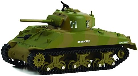 Greenlight 61030-B 1:64 Batalionul 64 Seria 3 1944 M4 Sherman Tank „Uraganul” Armata SUA Regimentul al II-lea Război Mondial 66