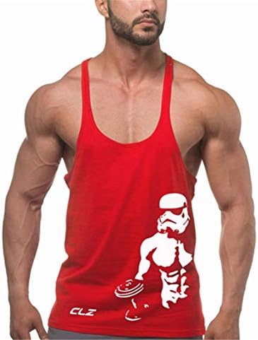 Yeehoo pentru bărbați Gym Stringer Tank Tanks Tops Y-Back Antrenament Mușchi Tee Fitness Fitness Tricouri pentru culturism