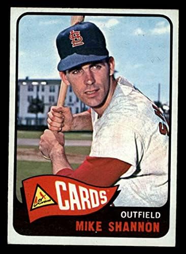 1965 O-Pee-Chee 43 Mike Shannon St. Louis Cardinals NM Cardinals