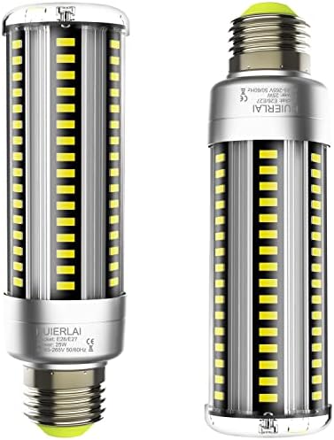 Bec LED Super luminos 200-250 Watt echivalent 3000 lumeni, E26 / E27 25W 6500K Lumina zilei alb Non-Dimmable, fără pâlpâire