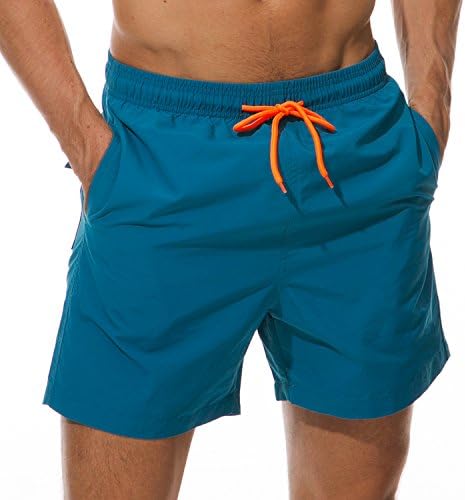 Pantaloni scurți de plajă cu uscare rapidă pentru bărbați SILKWORLD, cu buzunare