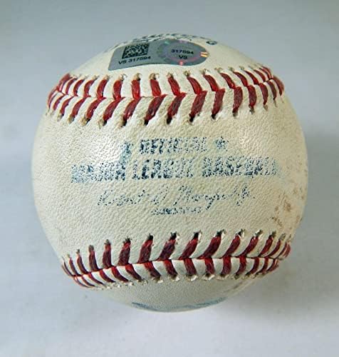 2021 San Diego Padres la jocul Col Rockies a folosit baseball alb almonte Frazier Go - jocul folosit de baseballs