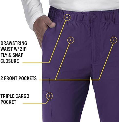 Carhartt Force Essentials pantaloni de marfă cu picior drept pentru bărbați-Scrubs medicale