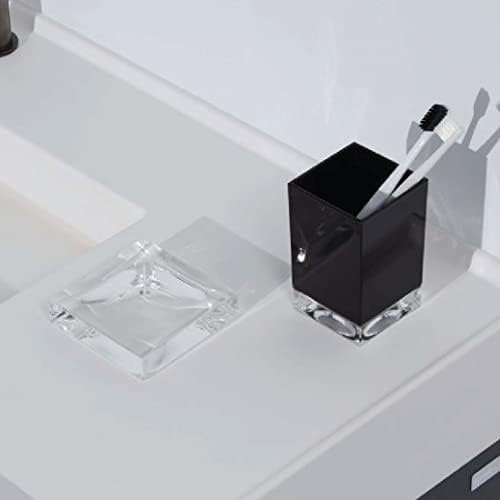 Mânine de săpun Kartell Boxy, 10,5 x 2,4 x 10,5 cm, transparent