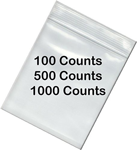 BNY Corner 2 Mil 5x8 Plastic Clear Plastic Zipper Saci de depozitare Reclosabile 5 x 8 - 100 Counts