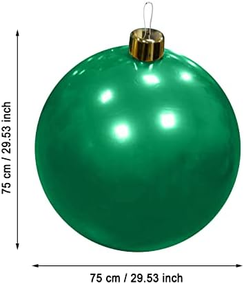 Ornamente de Crăciun Bile de Crăciun Atmosferă în aer liber PVC Jucării gonflabile pentru acasă Bile festive de Crăciun Ornament