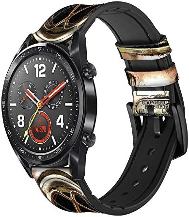 CA0307 Vintage Deep Sea Diving Casie din piele inteligentă curea de ceasuri inteligente pentru ceasul de mână Smartwatch Smart