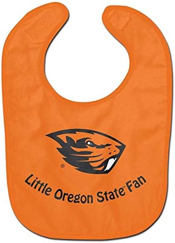 Wincraft NCAA Oregon State University WCRA1995514 All Pro Baby Bib, Orange, Small